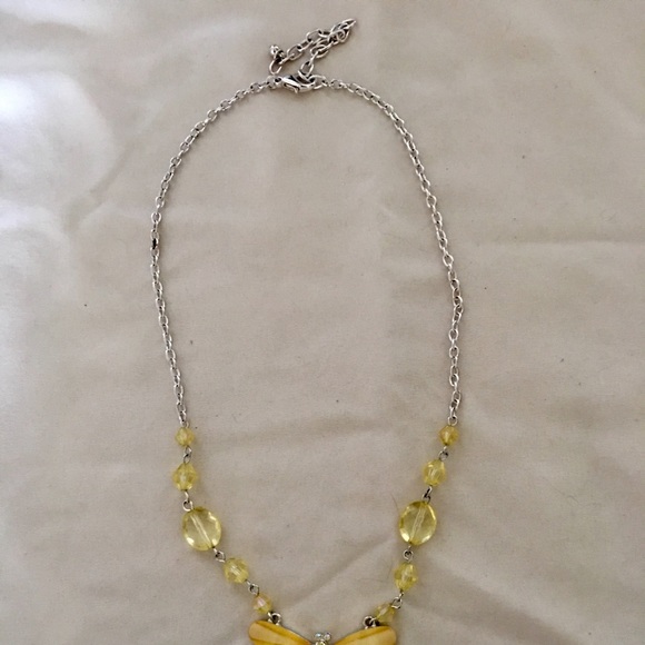 Dragonfly yellow choker - Picture 2 of 3